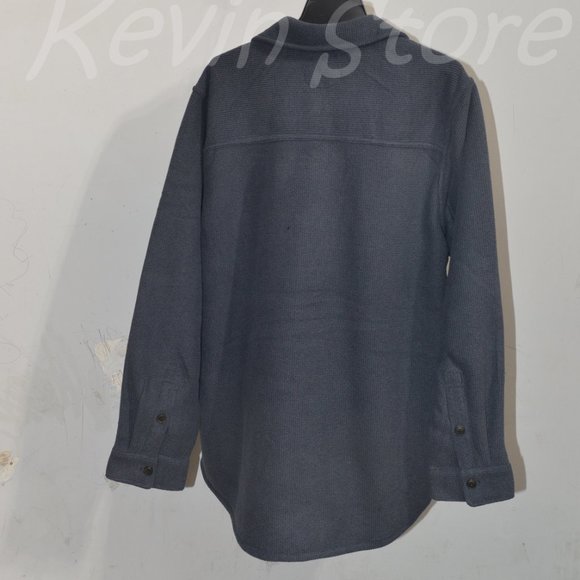 Men’s Fleece blue Shirt Jacket Freedom Foundry ‎ NWT - Picture 5 of 7